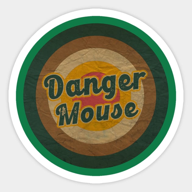 danger mouse Sticker by tukang oli